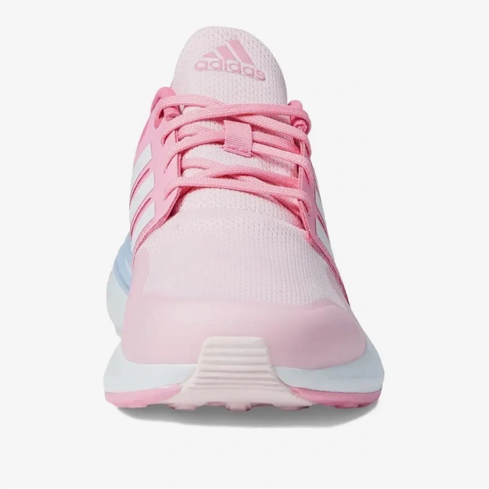 Adidas New Kid Pink Rapida Sport Sneakers Size 4 - Picture 5 of 9
